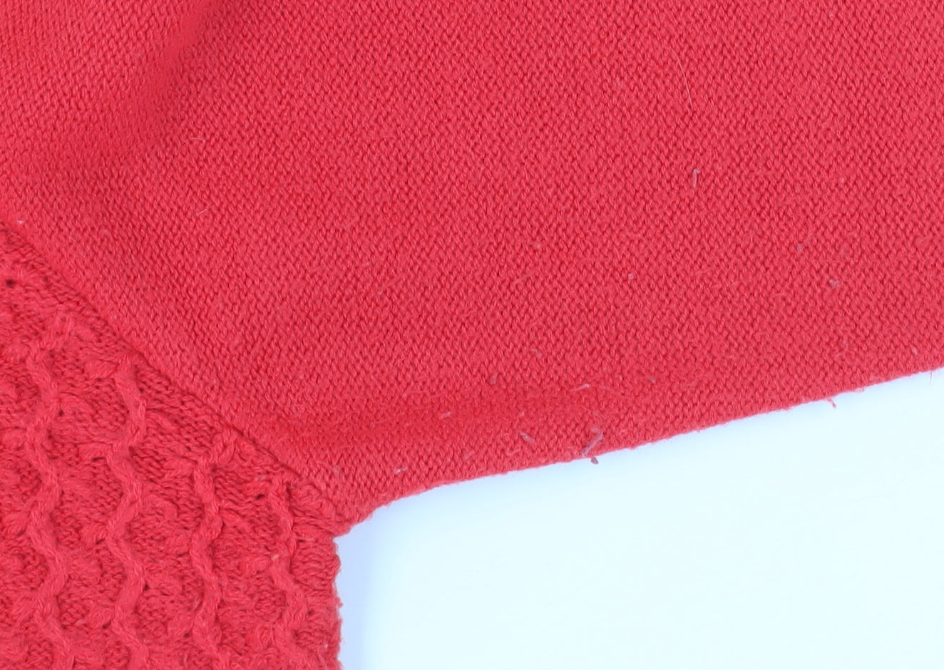 Womens UK Size L Isle Red Jumper Jumper