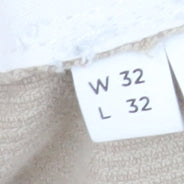 Selected Homme Men's Beige Corduroy Jogger, Size 32