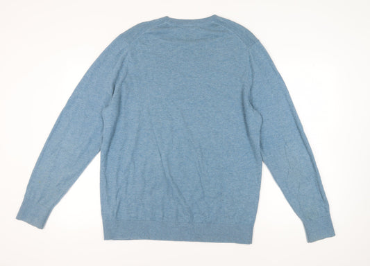 Abercrombie & Fitch Unisex Blue 2XL Pullover Jumper
