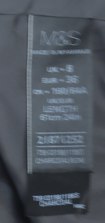 Marks and Spencer Women's Grey Pencil Skirt, Size S, Business Casual