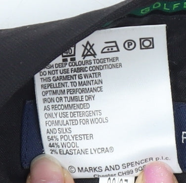 Marks and Spencer Men's Black 36 Ankle Trousers