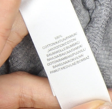 Maine New England Men's XL Grey Collared Pullover Jumper