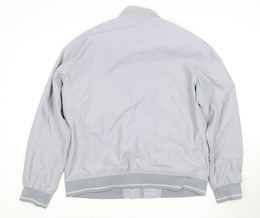 Aspen & Court Men's Grey Full-Zip Jacket - Large