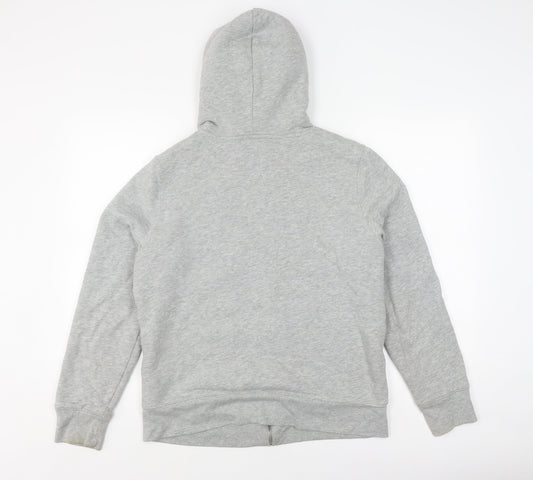 Womens UK Size L Gap Grey Hooded Jacket
