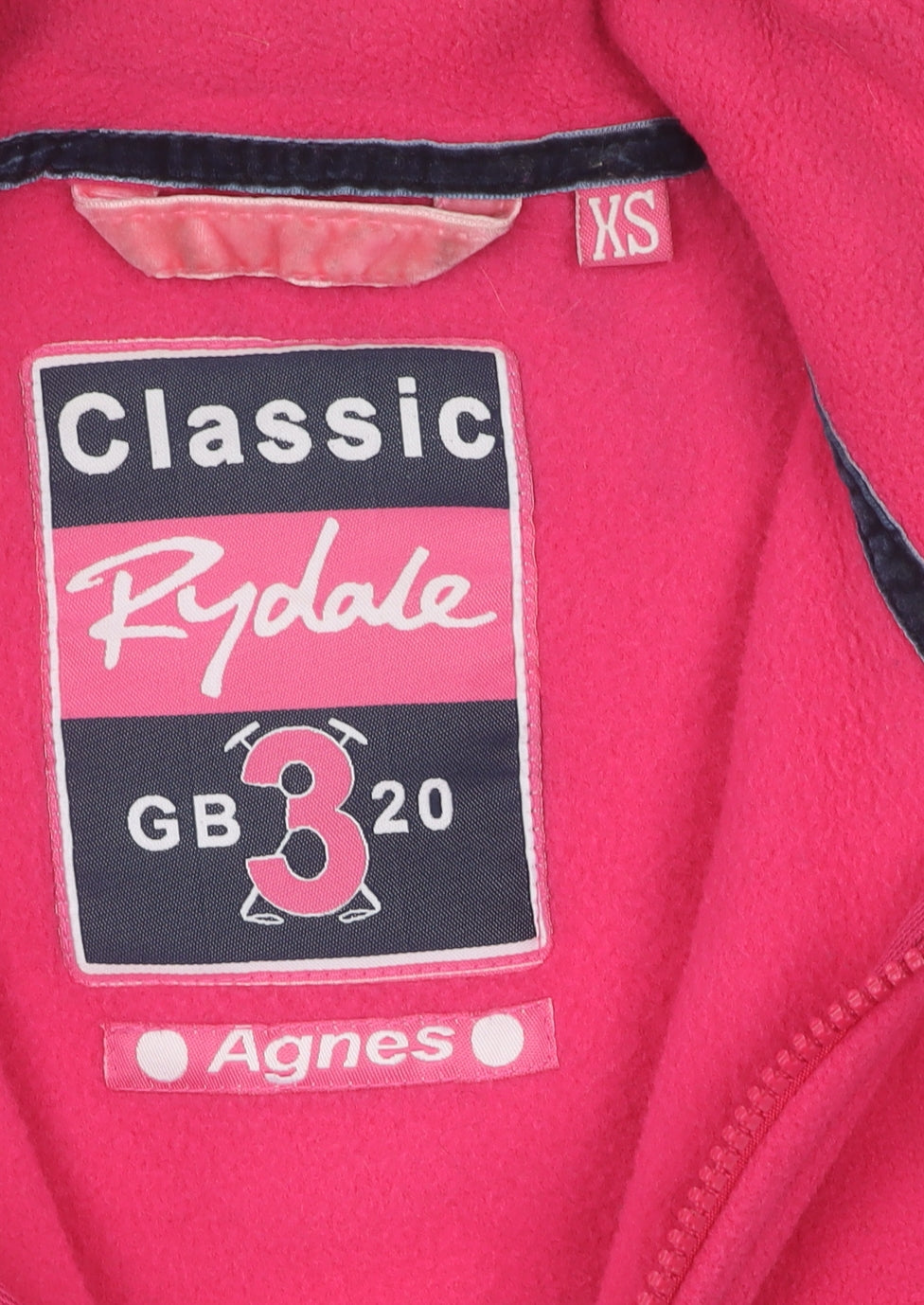 Rydale Women's Pink XS Fleece Jacket