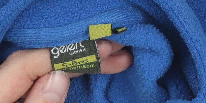 Gelert Boys Blue Fleece Full Zip Hoodie 5-6 Years