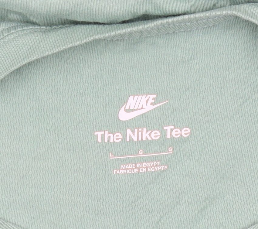 Nike Men's Green Sports T-Shirt, Size L, Logo Style