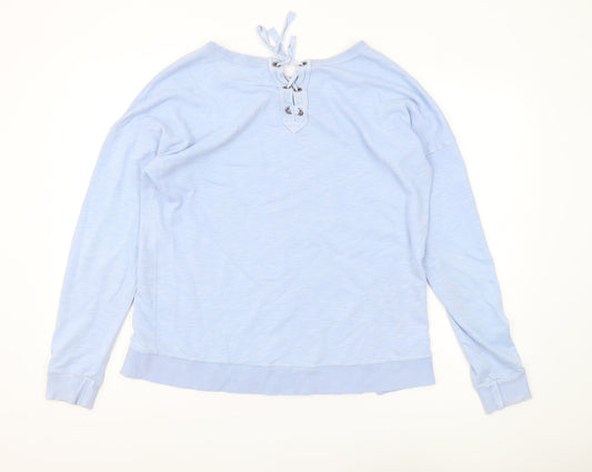 Womens UK Size 12 NEXT Blue Pullover Sweatshirt
