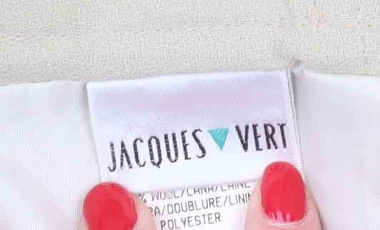 Jacques Vert Women's Beige Pencil Skirt Size 16