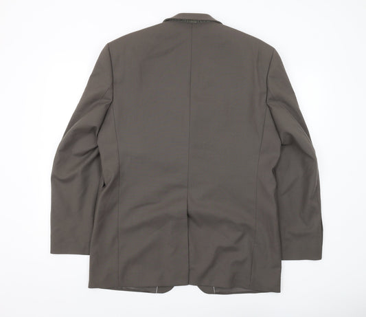 Mens UK Size 40 Burton Regular Brown Suit Jacket
