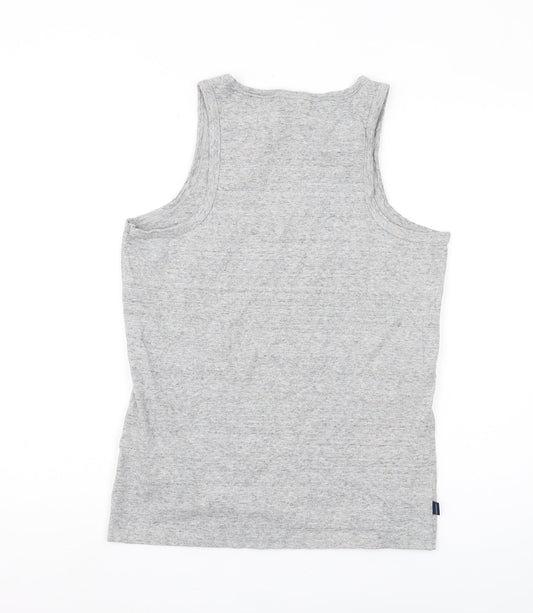 Superdry Men’s Grey Sleeveless T-Shirt Small
