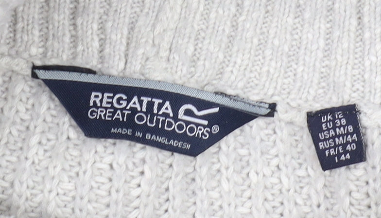 Womens UK Size 12 Regatta Ivory Pullover Jumper