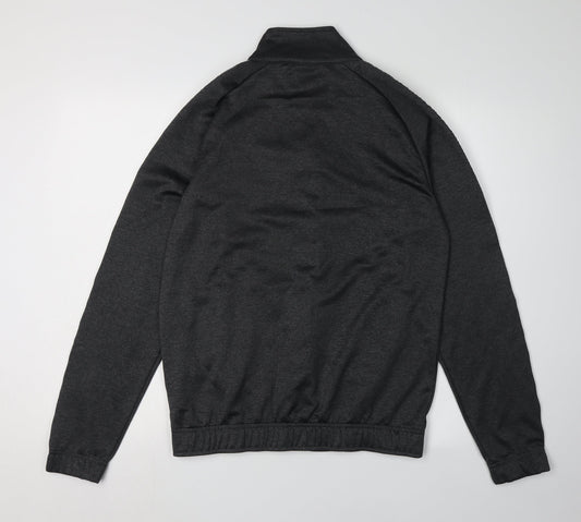 Mens UK Size S Champion Black Full Zip Sweatshirt