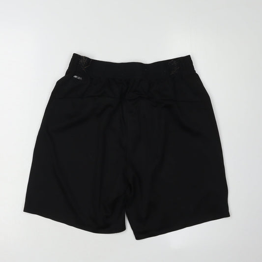 Puma Men's Black Athletic Shorts S - Football Training