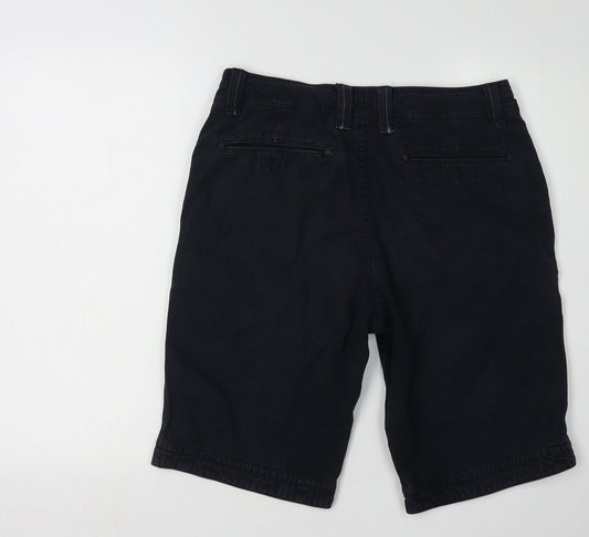 South Coast Men's Black Chino Shorts Size 32
