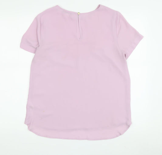 Womens UK Size 10 Oasis Pink Blouse