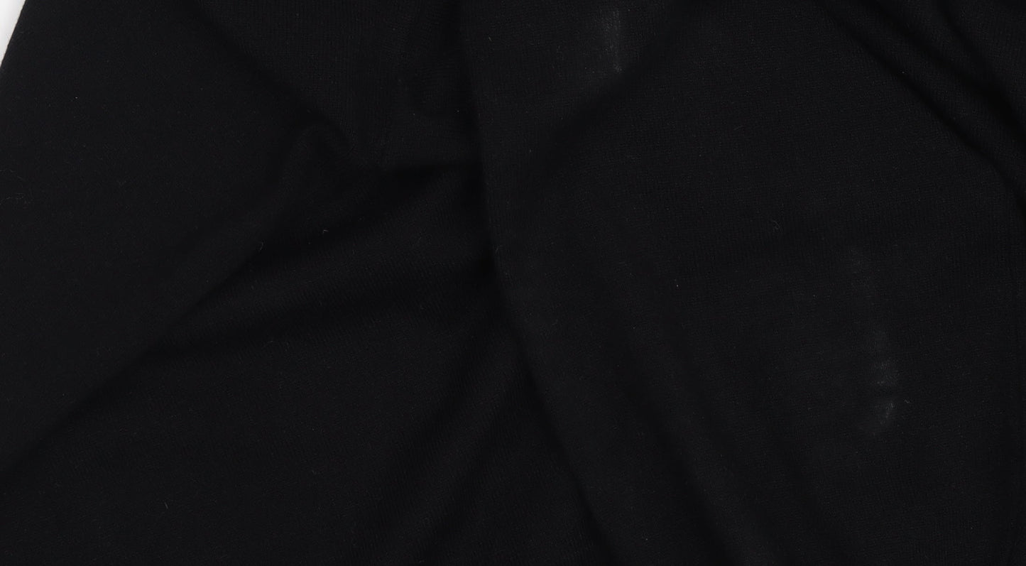 Womens UK Size 14 Roman Black Pullover Jumper