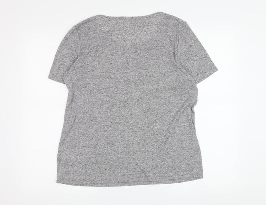 Womens UK Size M Oasis Grey T-Shirt