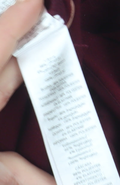 New Look Women's Red Halter Jumpsuit Size 10