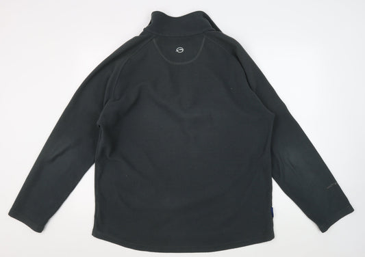 Mens UK Size L Sprayway Black Pullover Sweatshirt