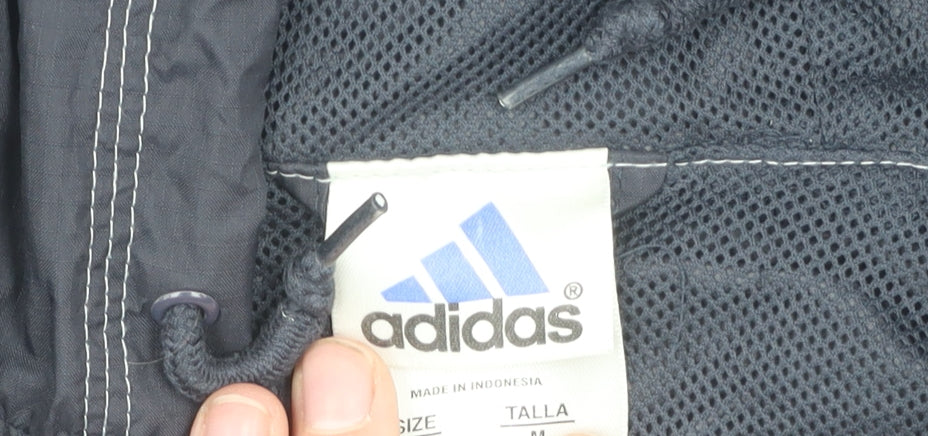 Adidas Men's Black M Windbreaker Jacket