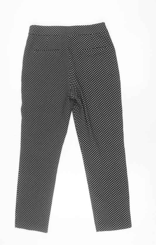 Womens UK Size 10 Dorothy Perkins Black Trousers