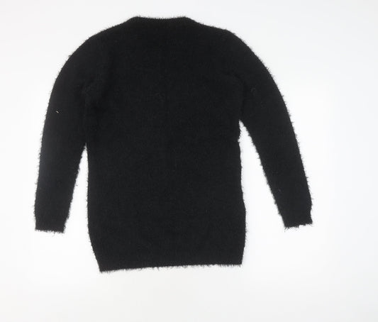 Womens UK Size 8 Studio Black Pullover Jumper