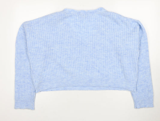 Womens UK Size S New Look Blue Pullover Jumper