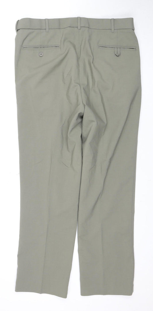 Peter Christian Grey Men's Dress Pants Size 32