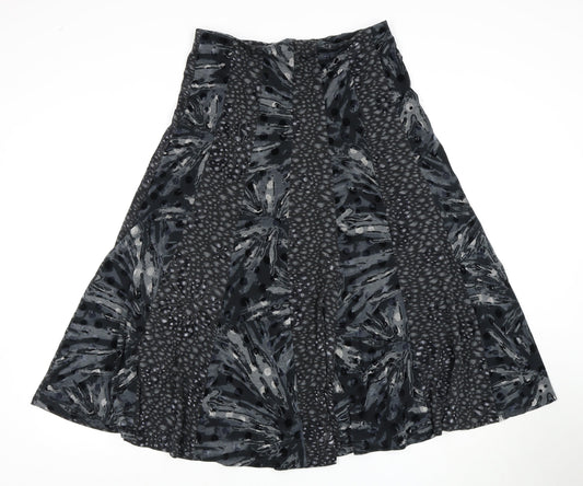 Marks and Spencer Women's Grey A-Line Midi Skirt