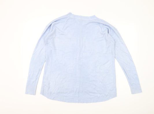 Womens UK Size 10 Principles Blue Pullover Jumper