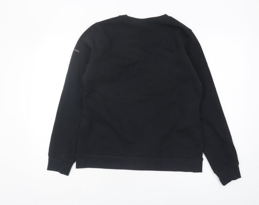 Columbia Black Sweatshirt Unisex Adults Medium
