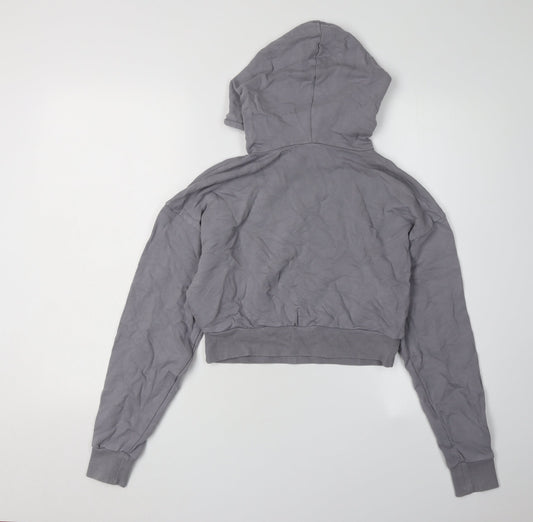 Womens UK Size 8 ASOS DESIGN Grey Pullover Hoodie