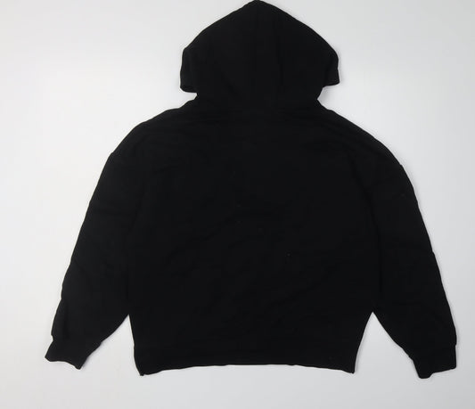 Unisex Adults UK Size 2XS Disney Black Pullover Hoodie