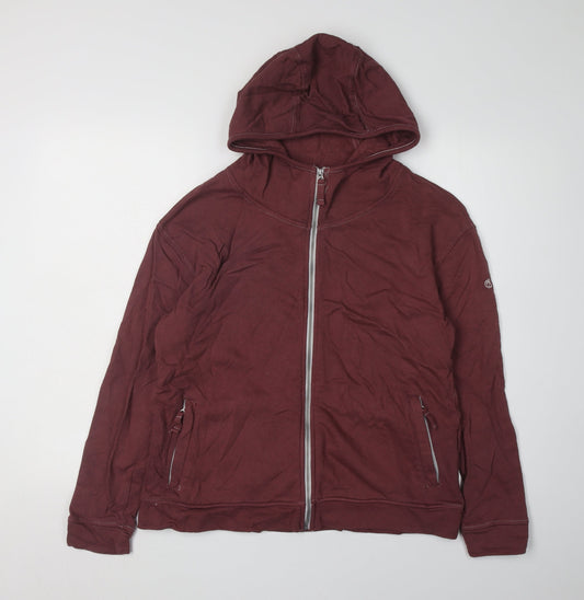 Womens UK Size 10 Craghoppers Red Full Zip Hoodie