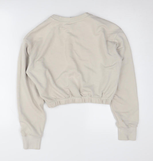 Champion Women's Beige Pullover Sweatshirt M