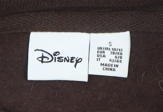 Womens UK Size 10/12 Disney Brown Pullover Sweatshirt