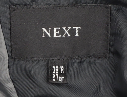 Mens UK Size 38 NEXT Regular Black Suit Jacket