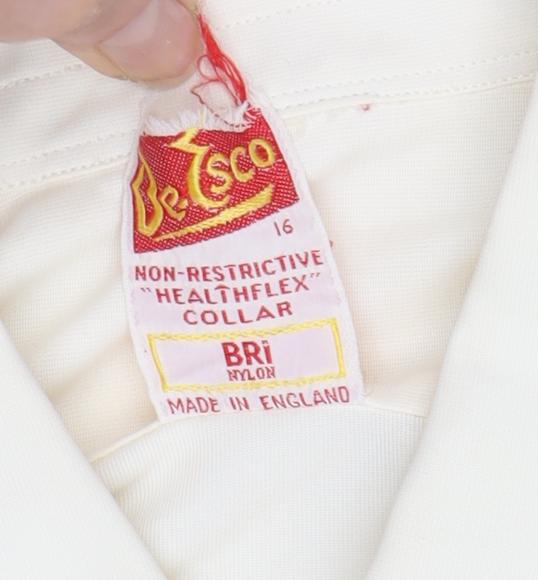 Velesco Women's Ivory Button-Up Shirt Classic 16