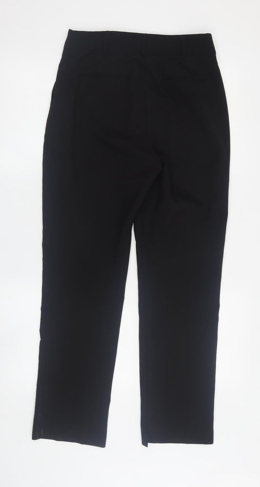 ASOS DESIGN Women's Black Straight Trousers XS