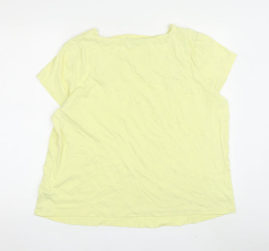 Maine New England Women's Yellow T-Shirt Size 22