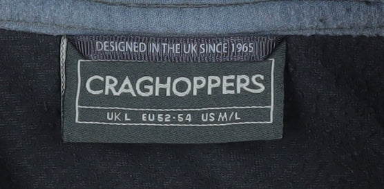 Mens UK Size L Craghoppers Black Sweatshirt