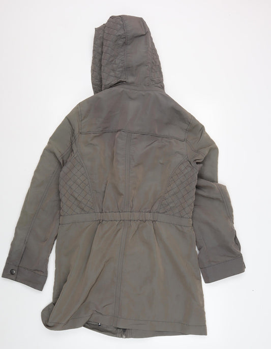 Maine New England Women's Grey Parka Jacket Size 12