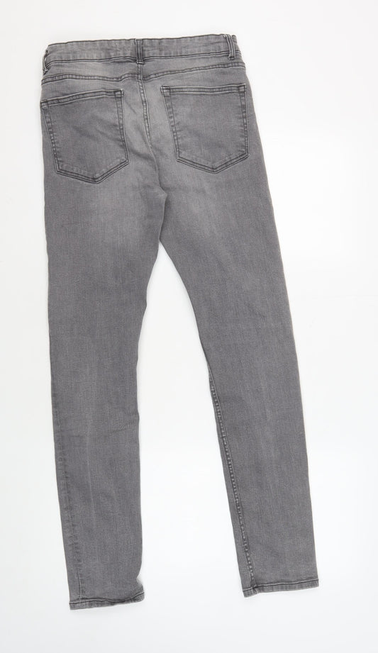 New Look Men's Grey Straight Jeans 32R