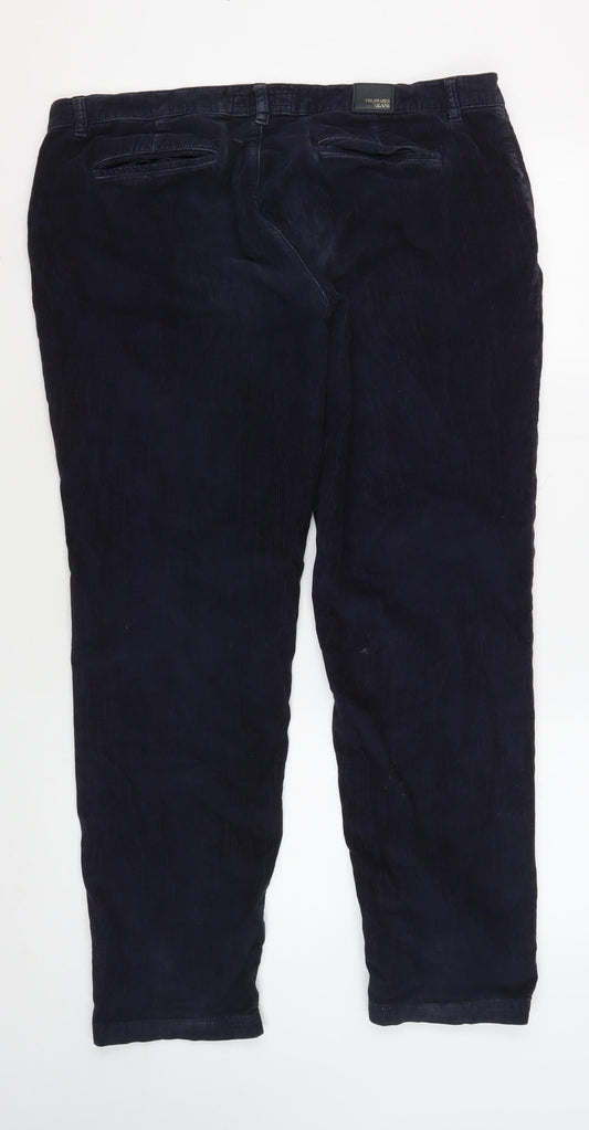 Trussardi Jeans Men's Blue Trousers, Size 33