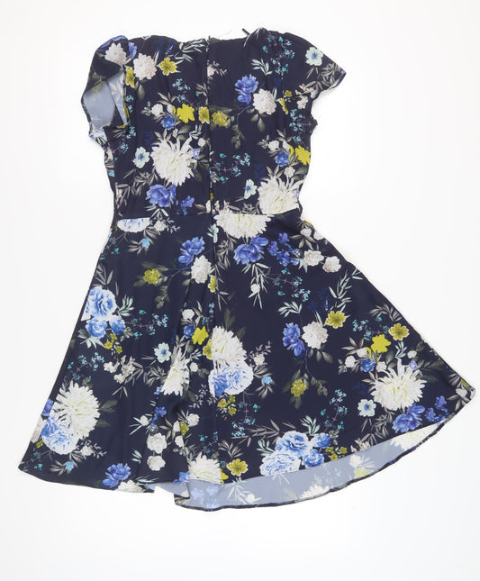 Billie & Blossom Women’s Floral Petite Dress Multicoloured Size 10
