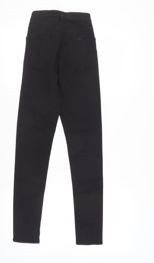 Womens UK Size 8 H&M Slim Fit Skinny Black Jeans