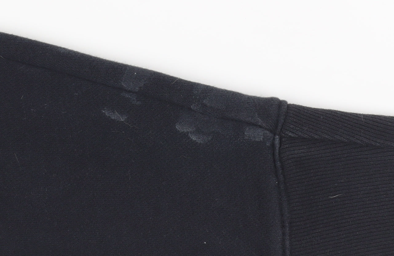 Hollister Unisex Black Hoodie, Medium, Casual Pullover