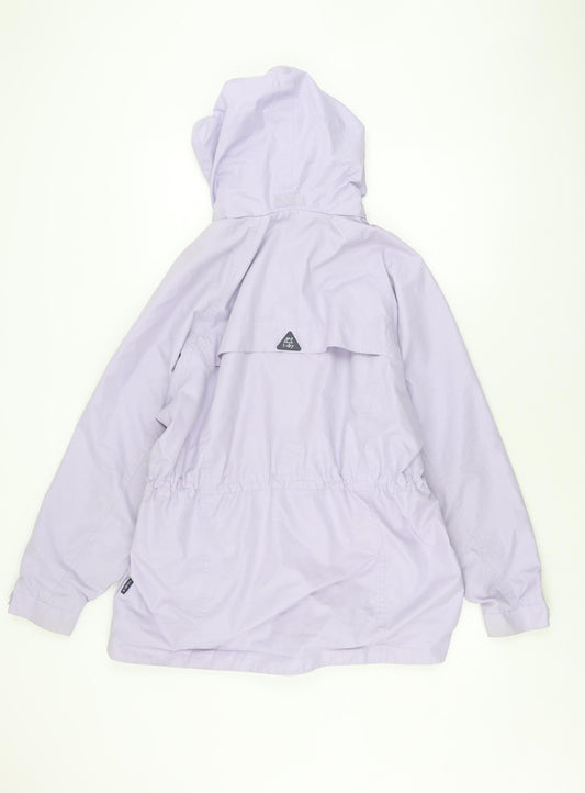 Womens UK Size 14 Target Dry Purple Anorak Coat
