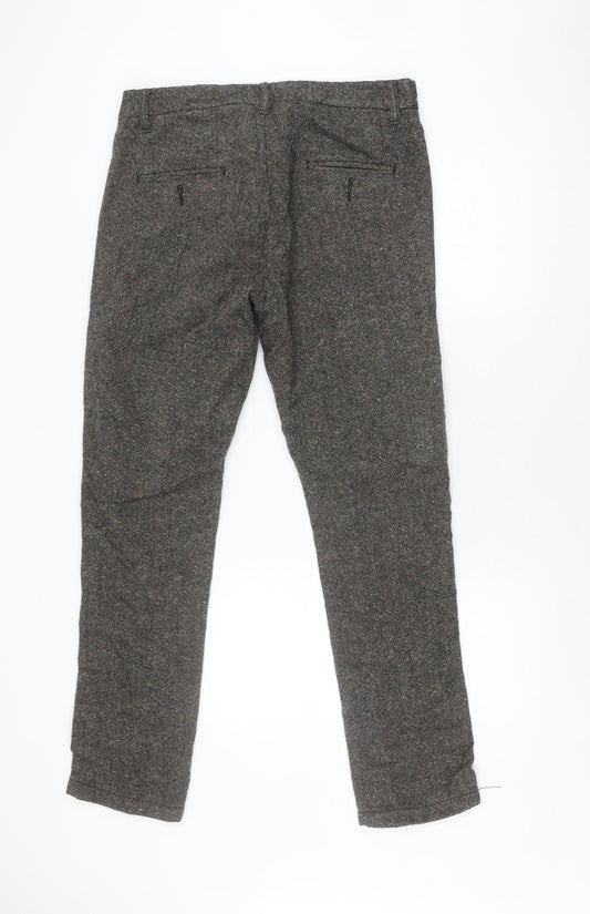 River Island Men's Wool Trousers 34 Waist
